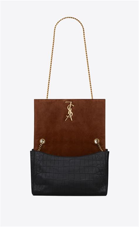 ysl taupe bag|REVERSIBLE KATE KATE IN CROCODILE.